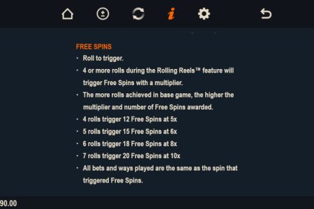 Regras de Rodadas Grátis