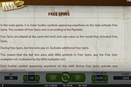 Free Spins rules