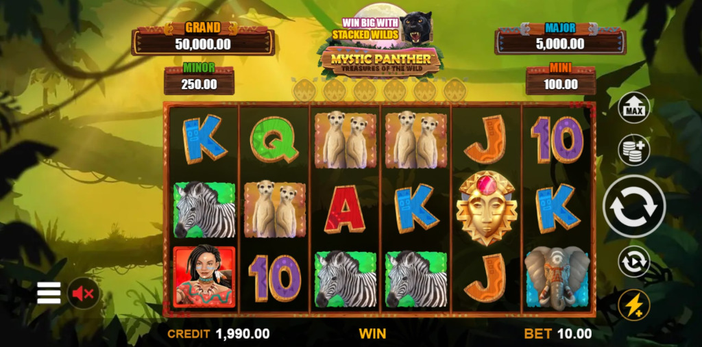 Mystic Panther Treasures of the Wild Demo