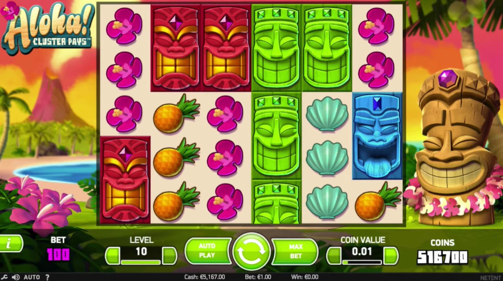 Aloha! Cluster Pays Demo