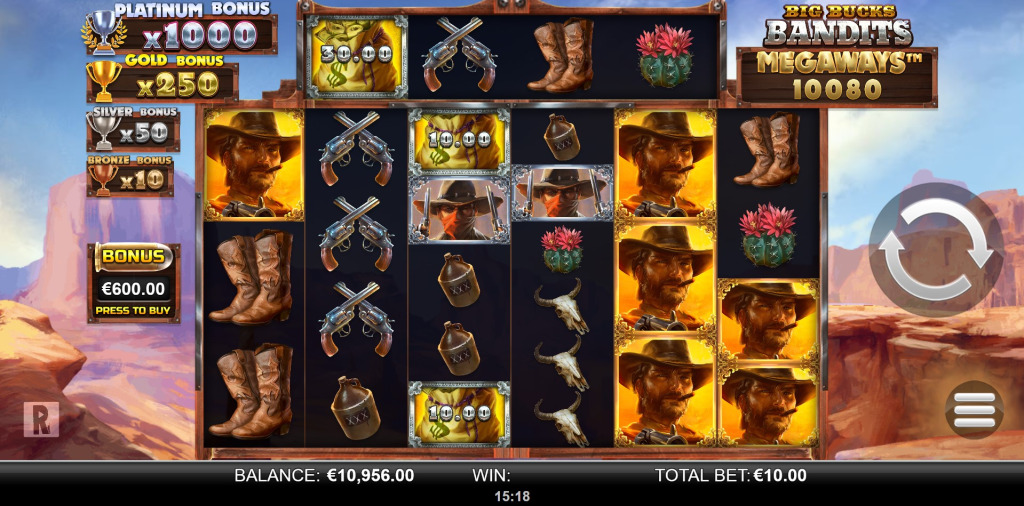 Big Bucks Bandits Megaways Demo