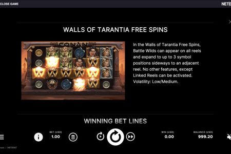 Walls of Tarantia Free Spins