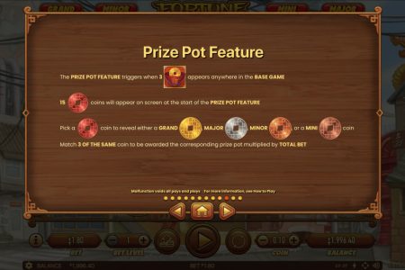 Prize Pot Feature