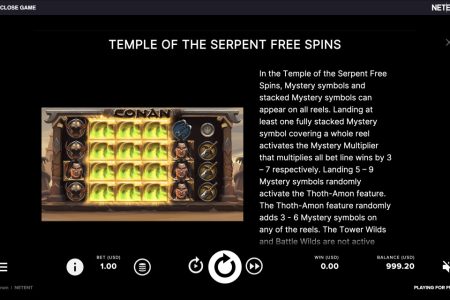 Temple of the Serpent Free Spins