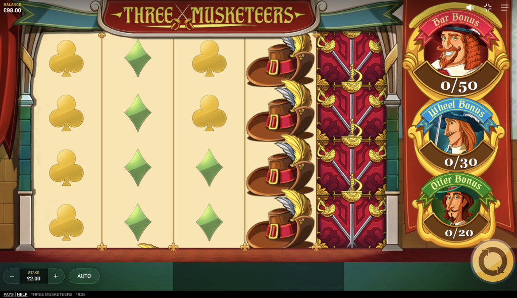 Three Musketeers Demo
