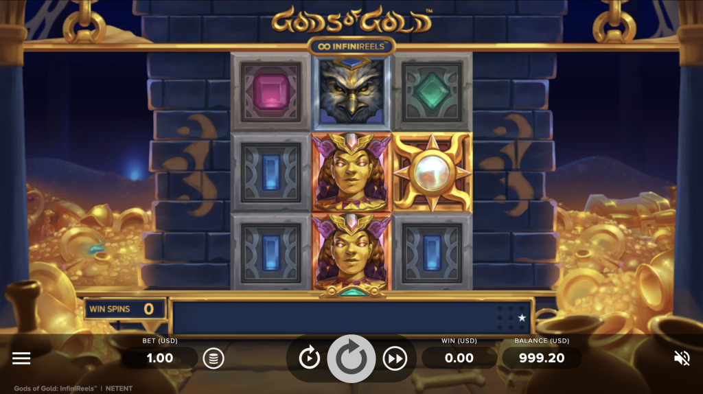 Gods of Gold InfiniReels Demo