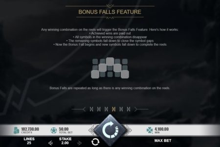 Función Bonus Falls