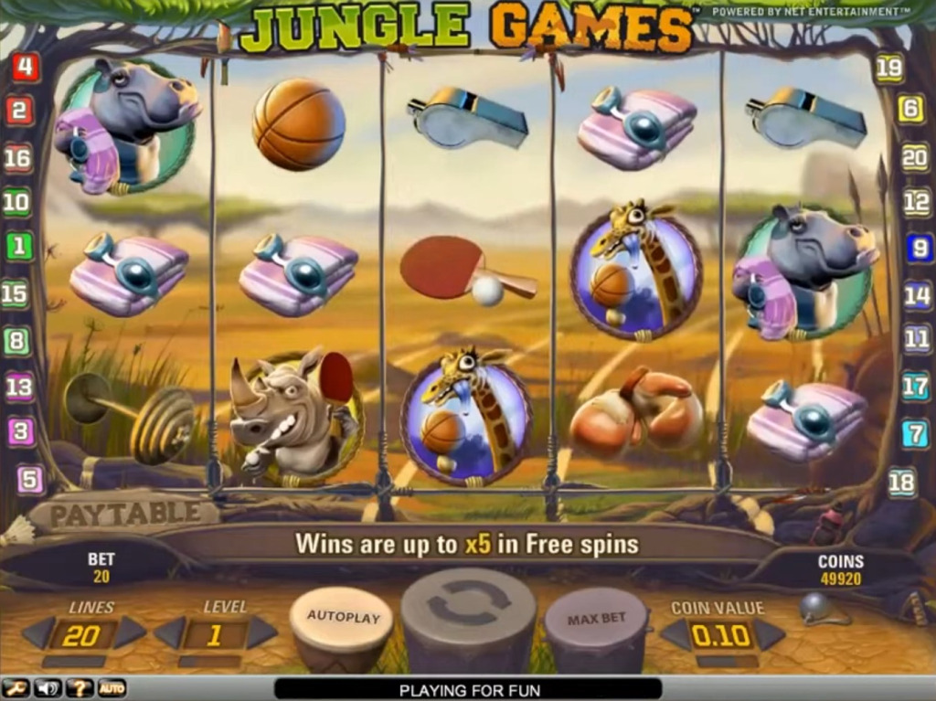 Jungle Games Demo