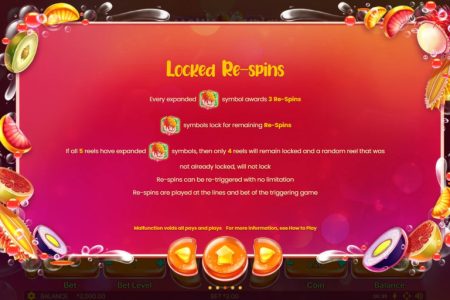 Locked Re-Spins rules