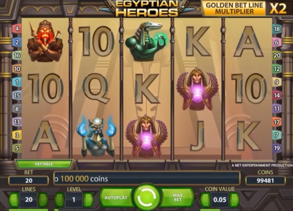 Egyptian Heroes Demo