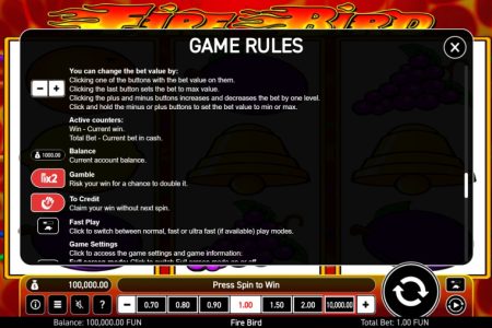 Información de Botones