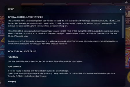 Regras das Funções Especiais