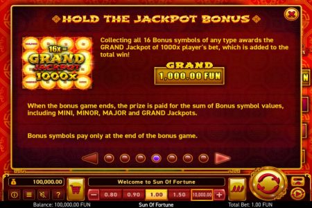 Regras do Grande Jackpot