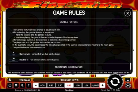 Reglas de la Función de Apuesta