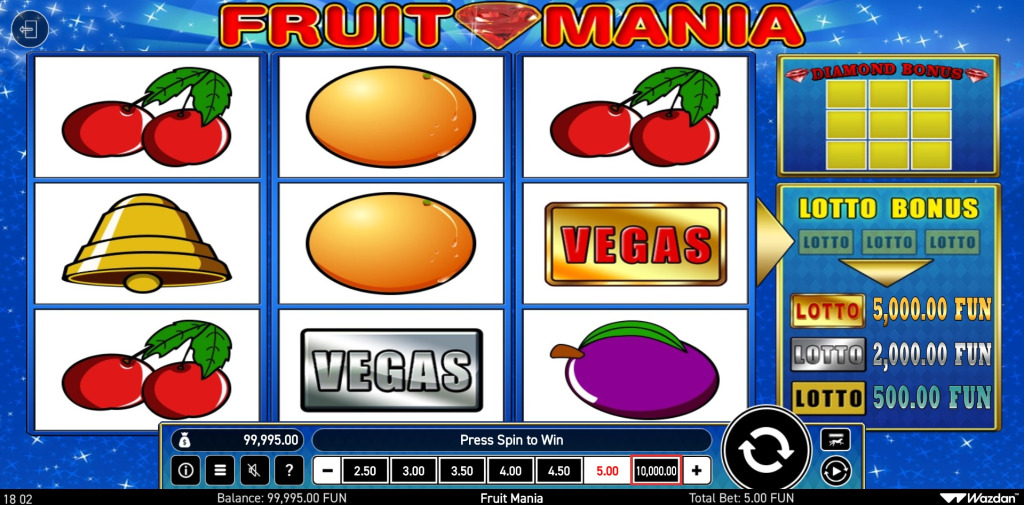 Fruit Mania Demo