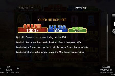 Bonos de Golpe Rápido