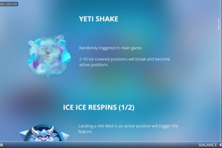 Yeti Shake rules