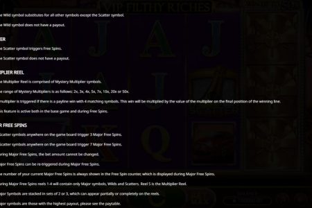 Bonus features rules