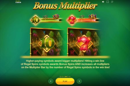 Regras do Multiplicador de Bônus