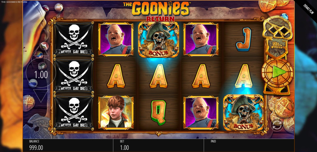 The Goonies Return Demo