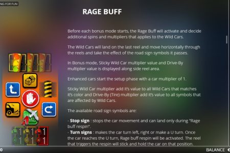 Reglas de la función Mejora de Furia