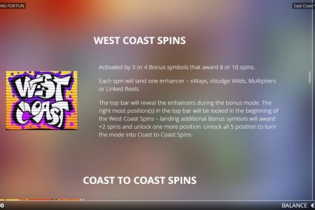 Reglas de los Giros de la Costa Oeste