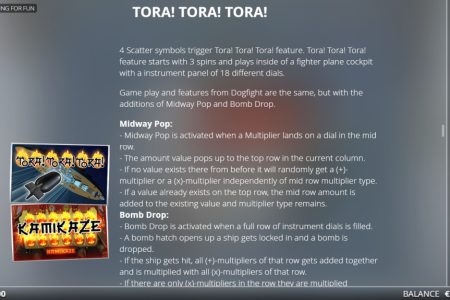 Regras da Função Tora! Tora! Tora!