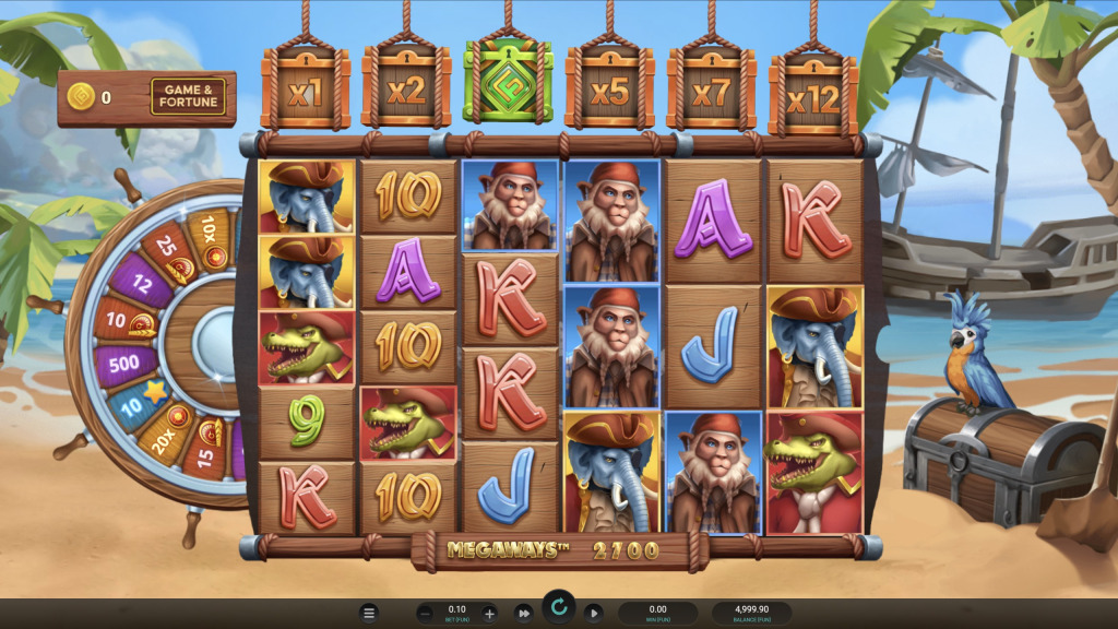 Wild Buccaneers Megaways Demo