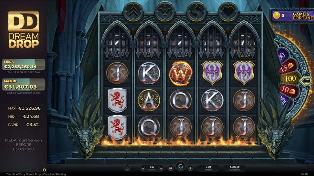 Temple of Fury Dream Drop Demo