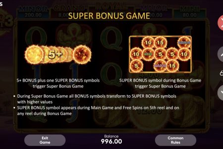 Super Bonus Game