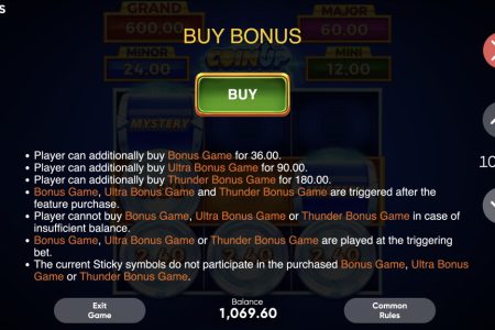 Buy Bonus