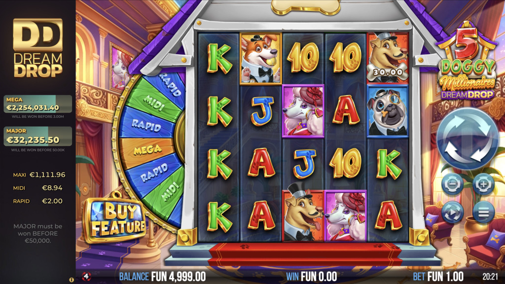5 Doggy Millionaires Dream Drop Demo